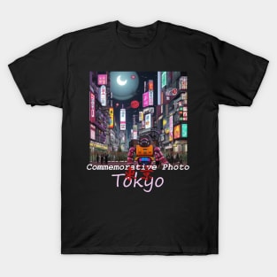 Japan Shibuya Commemorative Photo in TOKYO by Kana Kanjin T-Shirt